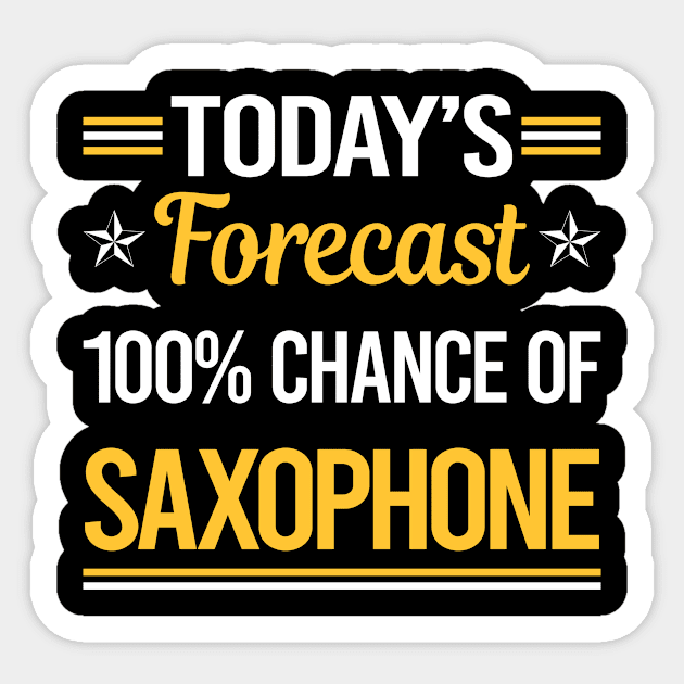 Today Forecast Saxophone Sticker by symptomovertake